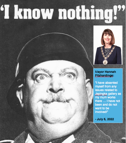 “I See Nothing! I Hear Nothing! I Know Nothing!”